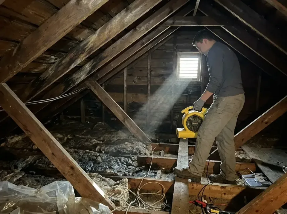 attic-water-damage-drying-proc-007 — frequently asked questions, Emergency Water Extraction & 24/7 Flood Response in North K…